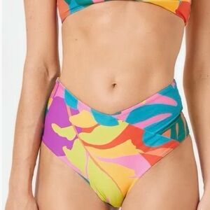 L*Space Tropical
Women's High Tide Classic Bikini Bottom Sz XS